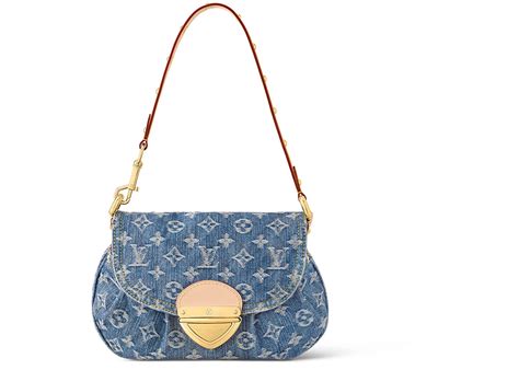 lv sunset denim bag|louis vuitton blue sunset.